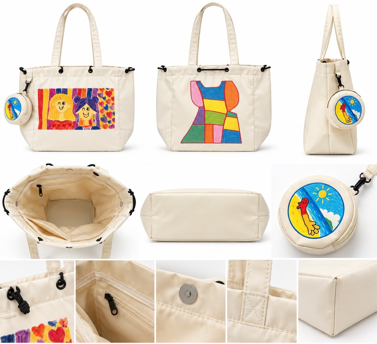 Sisters in Color Tote Bag